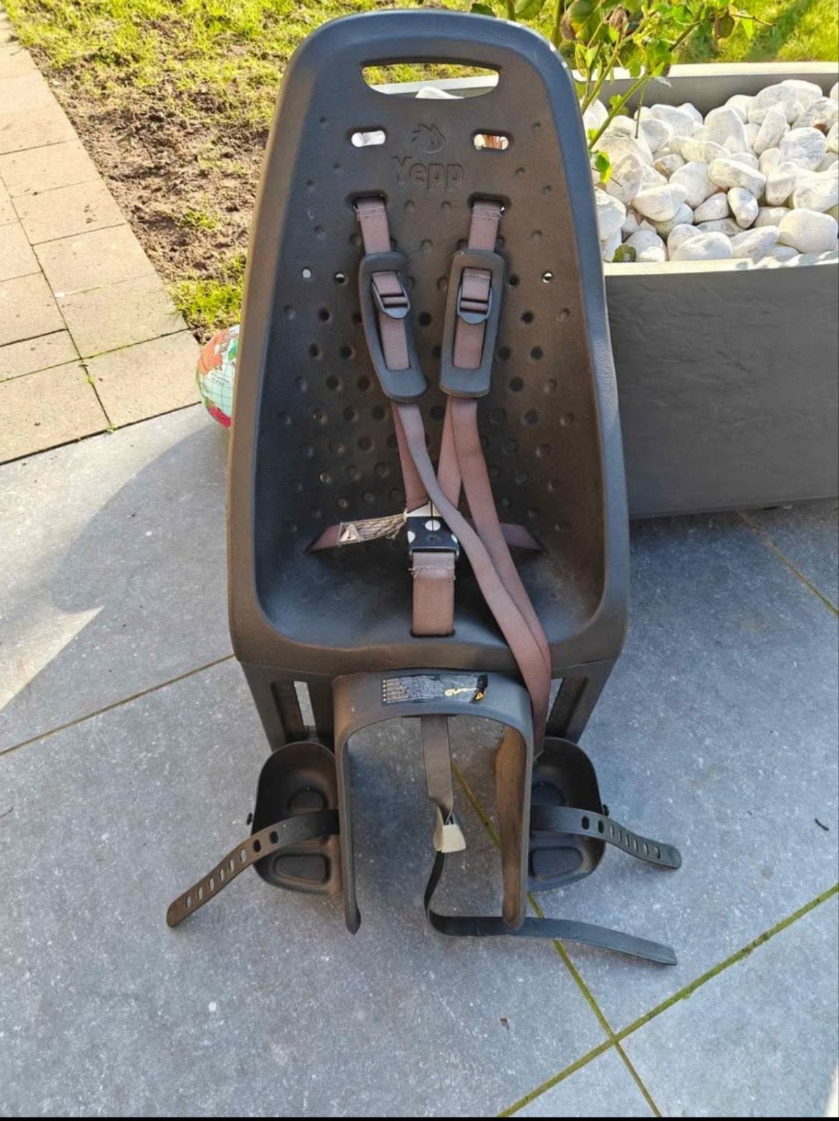 Yepp fietsstoel, Ophalen