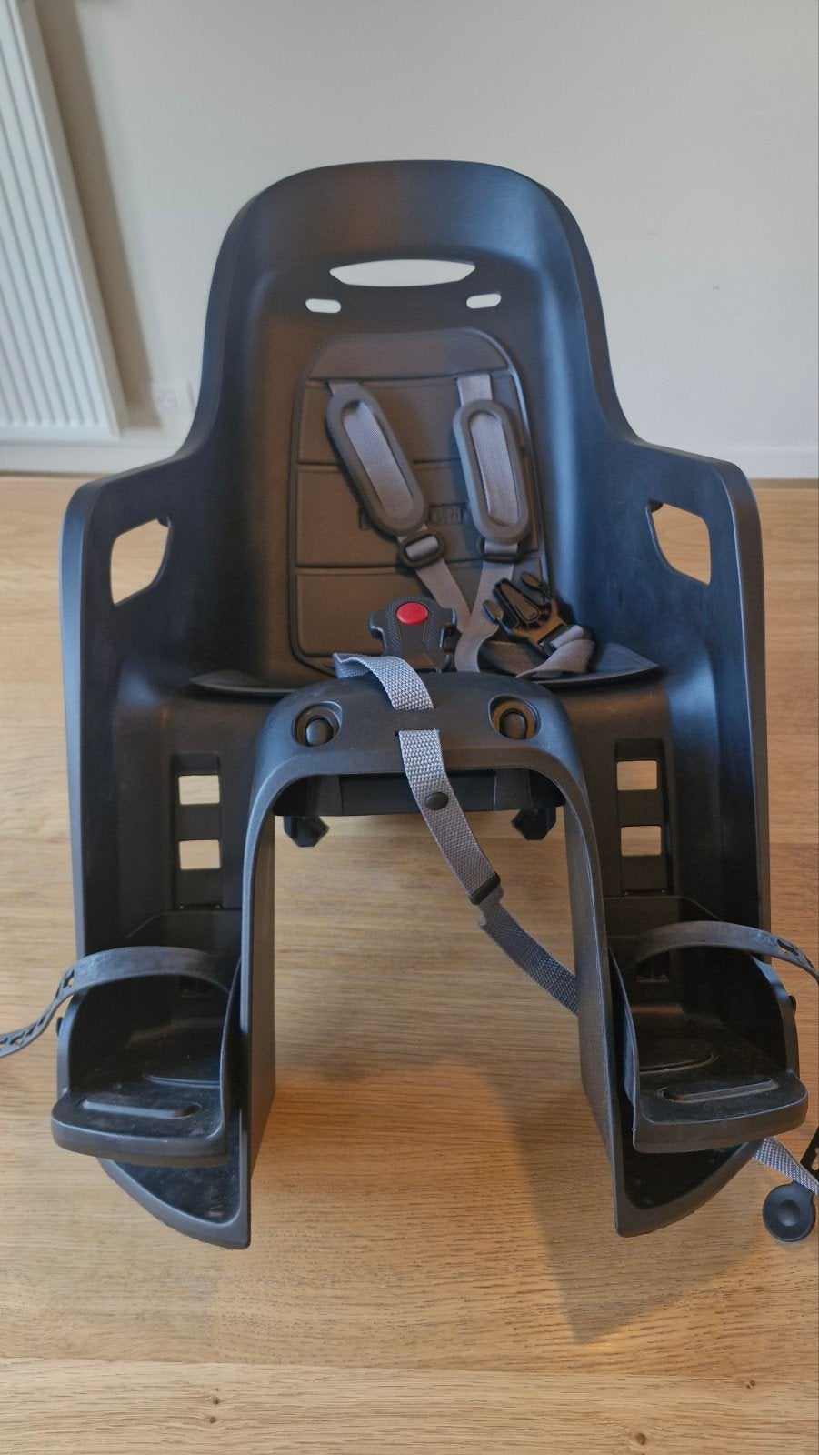 Polisport fietsstoeltje achter, Vélos & Vélomoteurs, Repose-pieds, Comme neuf, Enlèvement, Polisport