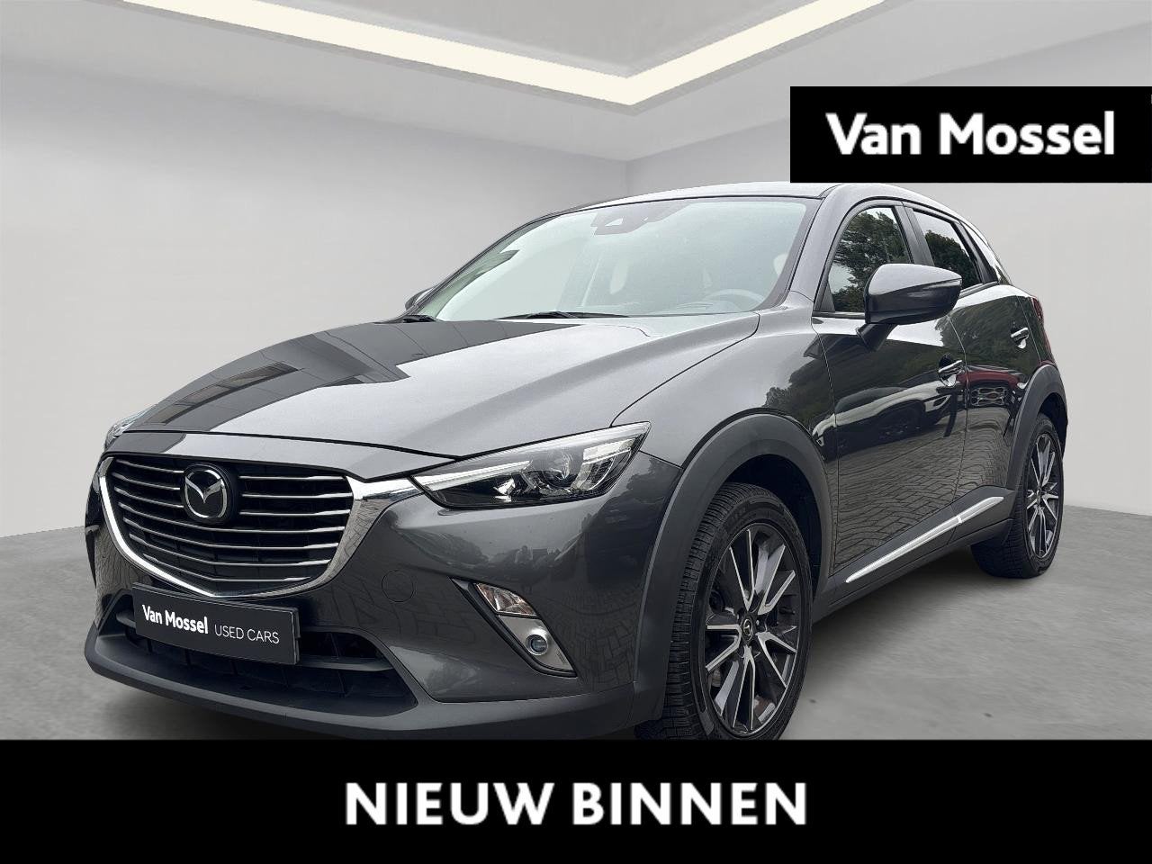 Mazda CX-3 2.0 SKYACTIV-G 88kW Aut. Skydrive (automatique), Autos, Argent ou Gris, 625 kg, Entreprise, Carnet d'entretien