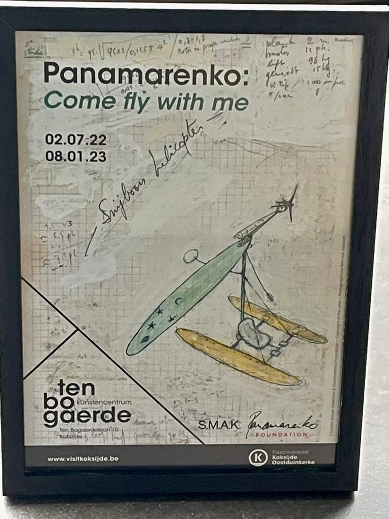 Panamarenko - Come fly with me, Envoi