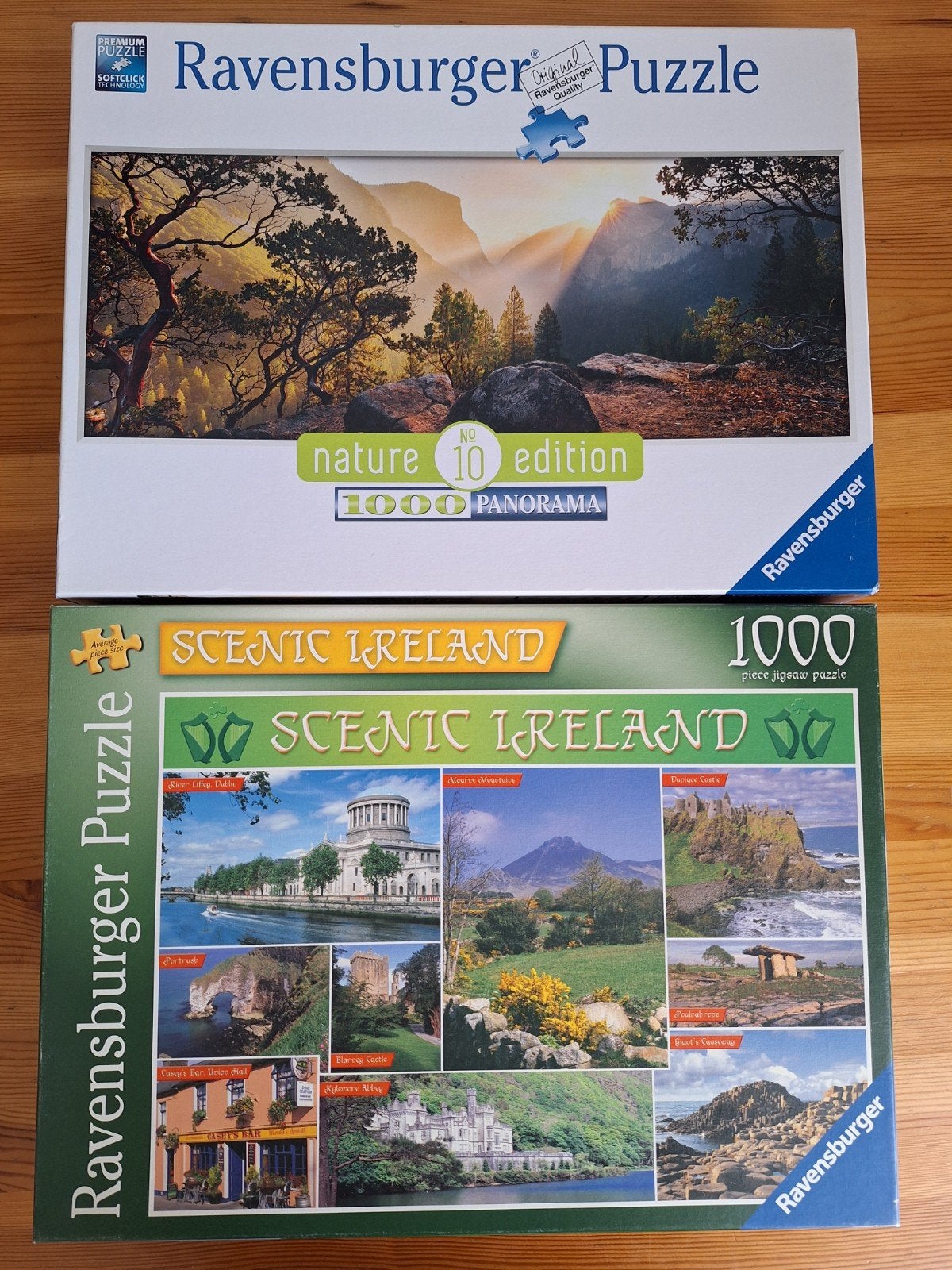 Ravensburger puzzels 1000 stukjes, Hobby en Vrije tijd, Denksport en Puzzels, Ophalen of Verzenden, 500 t/m 1500 stukjes, Gebruikt