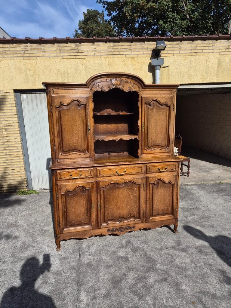 buffet vaisselier en bois, 25 à 50 cm, 100 à 150 cm, Enlèvement, Utilisé