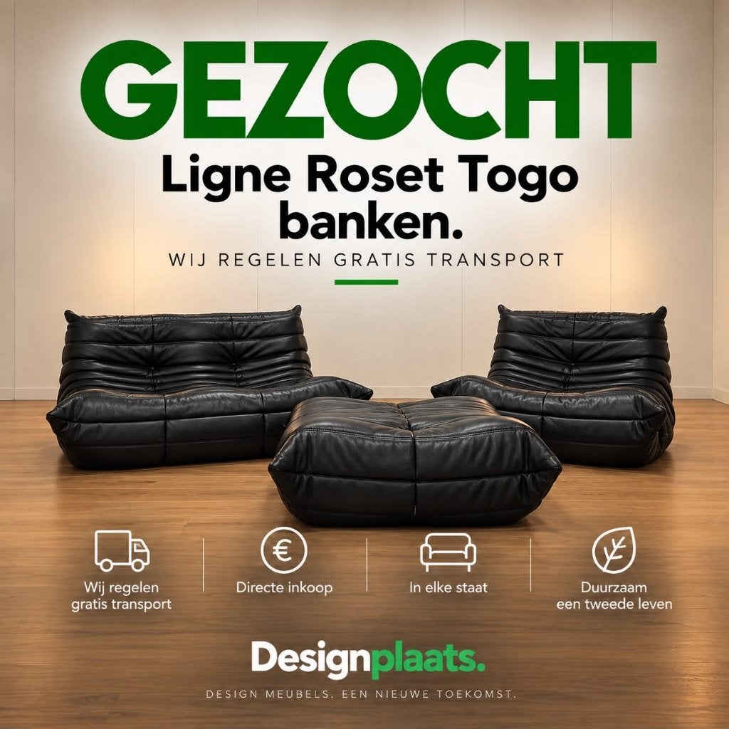 RECHERCHÉ: Ligne Roset Togo — Achat immédiat, Enlèvement ou Envoi, Tissus, Bankstel Bank Zetels Sofa Hoekbank Design bank