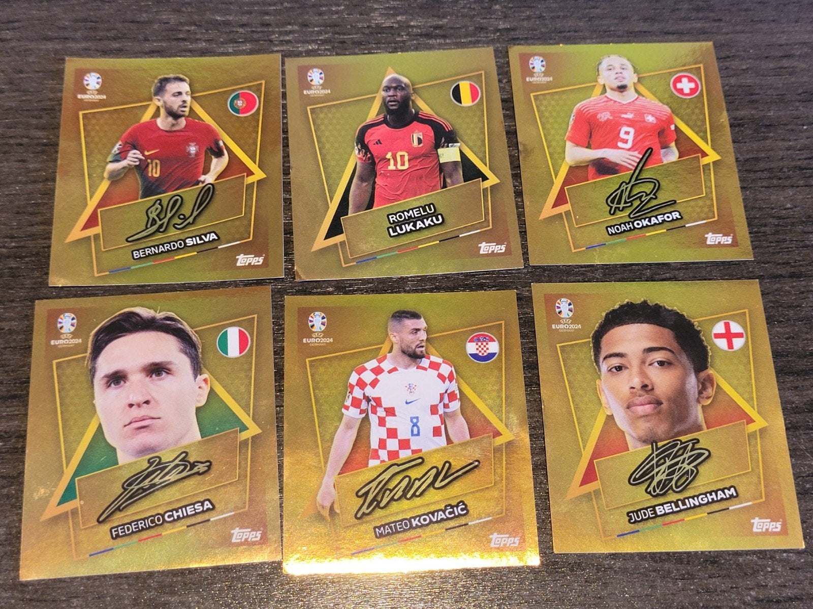 Topps Euro 2024 - 6 SP stickers, Hobby en Vrije tijd, Stickers en Plaatjes, Ophalen of Verzenden