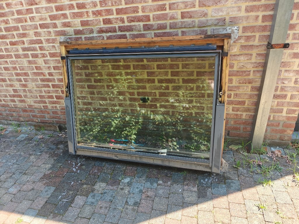 VELUX DAKRAAM MET GOOTSTUKKEN, Doe-het-zelf en Bouw, Ophalen, Gebruikt, 80 tot 120 cm, 120 tot 160 cm