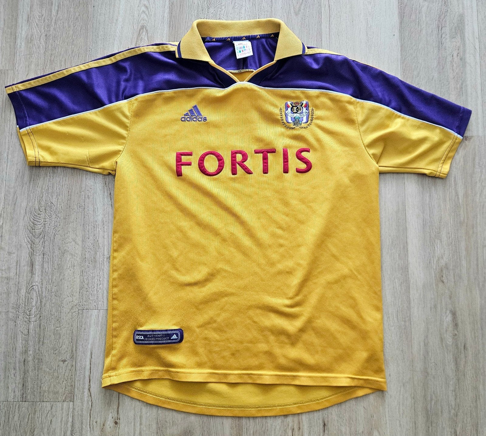 Maillot de football vintage du RSC Anderlecht 2000, Collections, Enlèvement ou Envoi, Comme neuf, Maillot