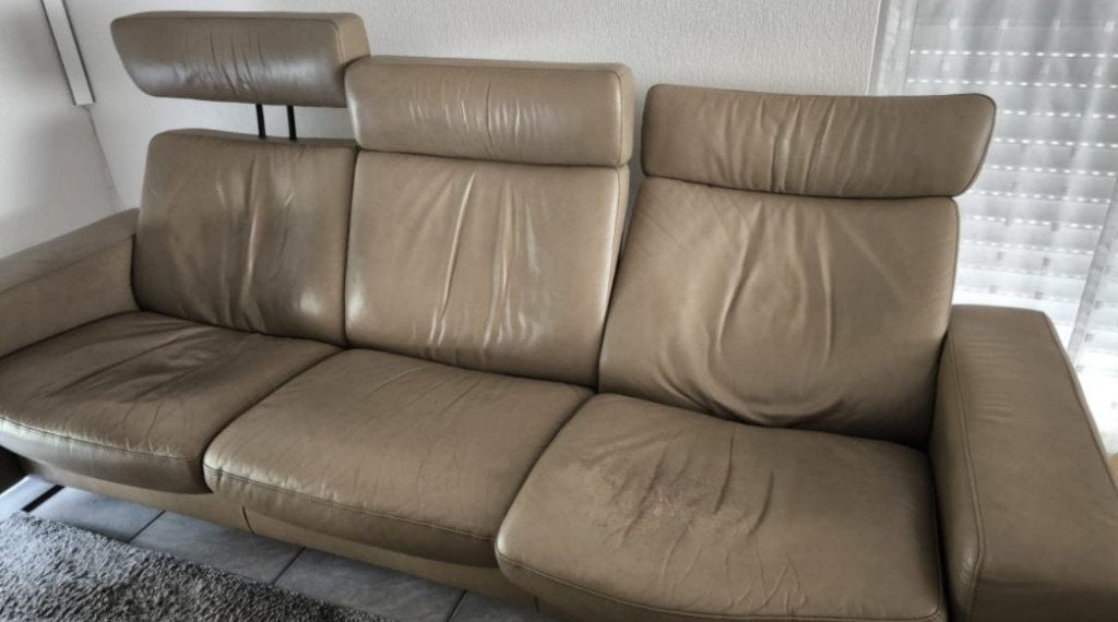 Sièges en cuir Stressless à 2 et 3 places, Autres dimensions, Moins de 75 cm, 200 à 250 cm, Banc droit