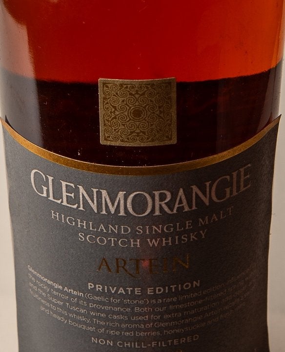 Glenmorangie highland single malt whisky "Artein", Neuf, Autres régions, Pleine, Enlèvement