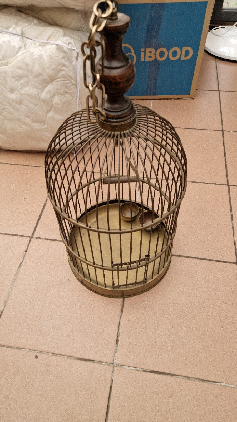 vogelkooi, Dieren en Toebehoren, Ophalen, Gebruikt, Metaal, Vogelkooi