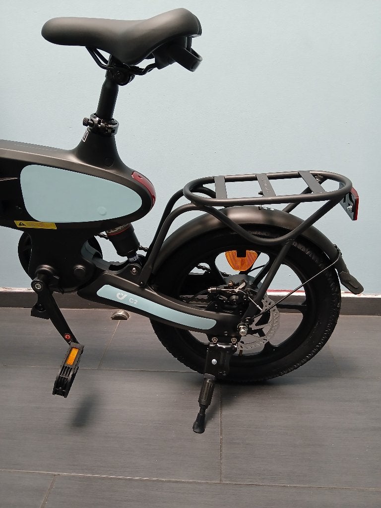 DYU Vélo électrique pliant DYU C2, Neuf, Moins de 47 cm, Moins de 10 vitesses, Enlèvement
