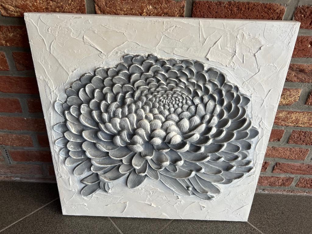 Schilderij met reliëf 7.5€, Ophalen, Schilderij