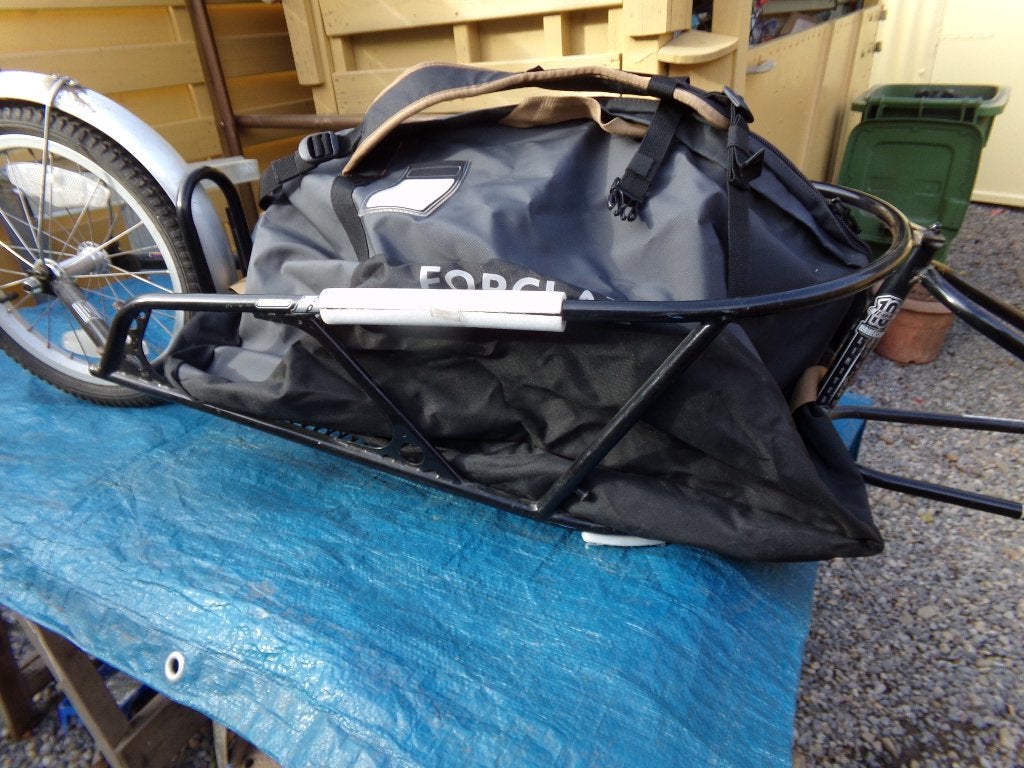 BOB YAK FIETSTRAILER, Enlèvement, Comme neuf, Remorque à bagages, Overige merken