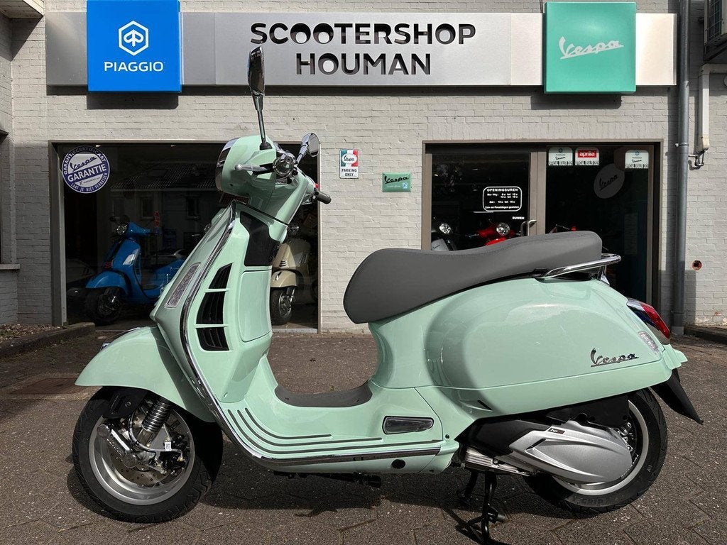 Vespa GTS 310 cc Verde Amabile 80th (nr.12), Scooter, Entreprise, 12 à 35 kW, 310 cm³