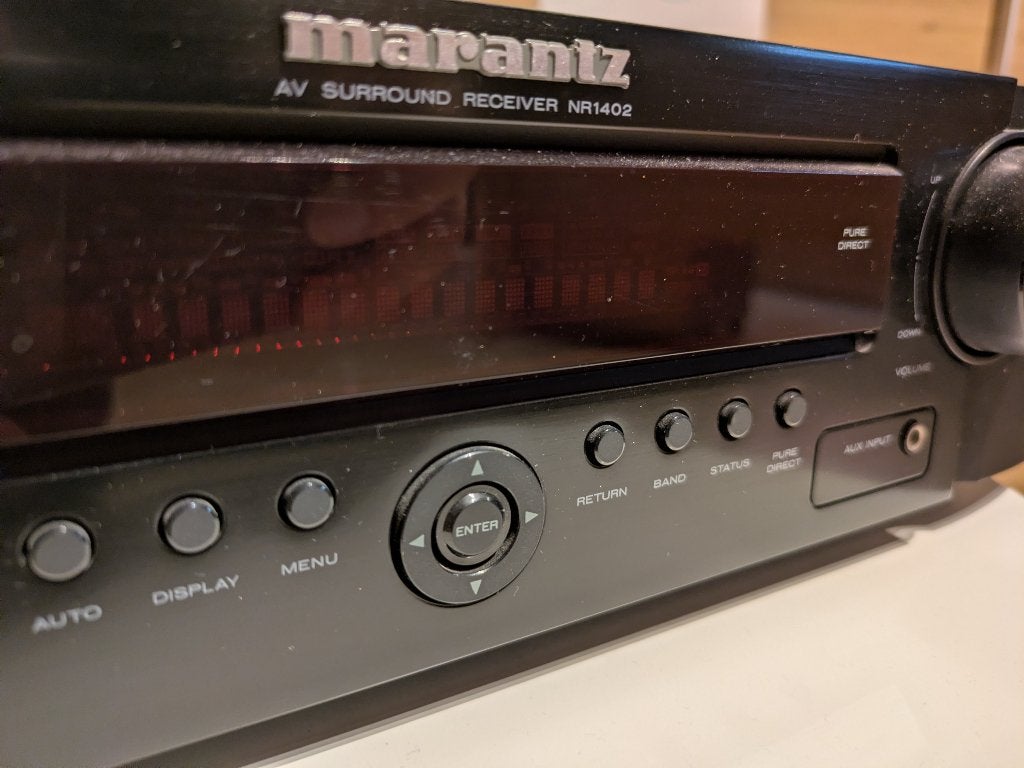 Marantz NR1402 Zwart, Marantz, Gebruikt, Ophalen of Verzenden, 60 tot 120 watt