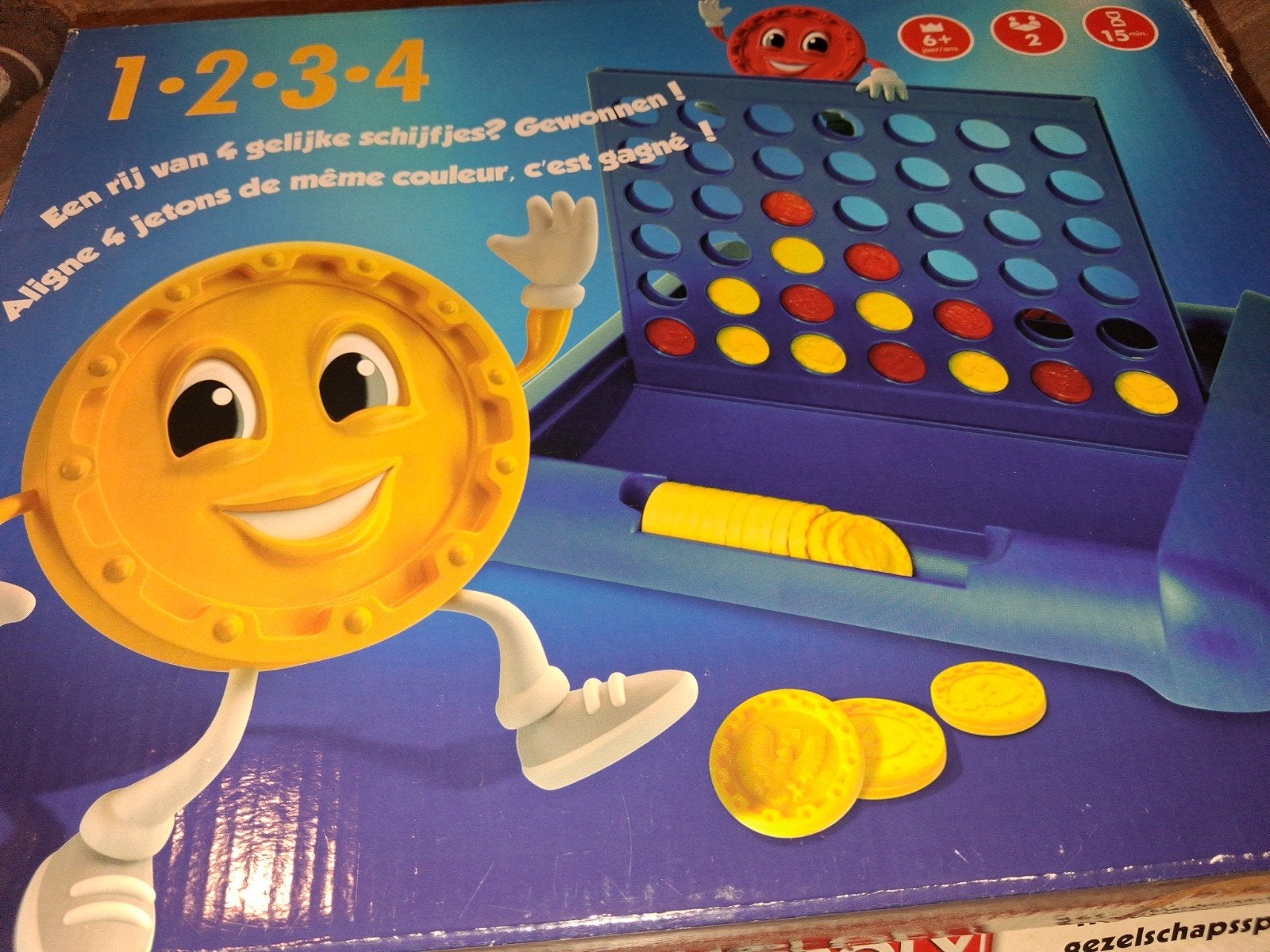 4 op een rij compleet, Hobby en Vrije tijd, Gezelschapsspellen | Overige, Ophalen of Verzenden