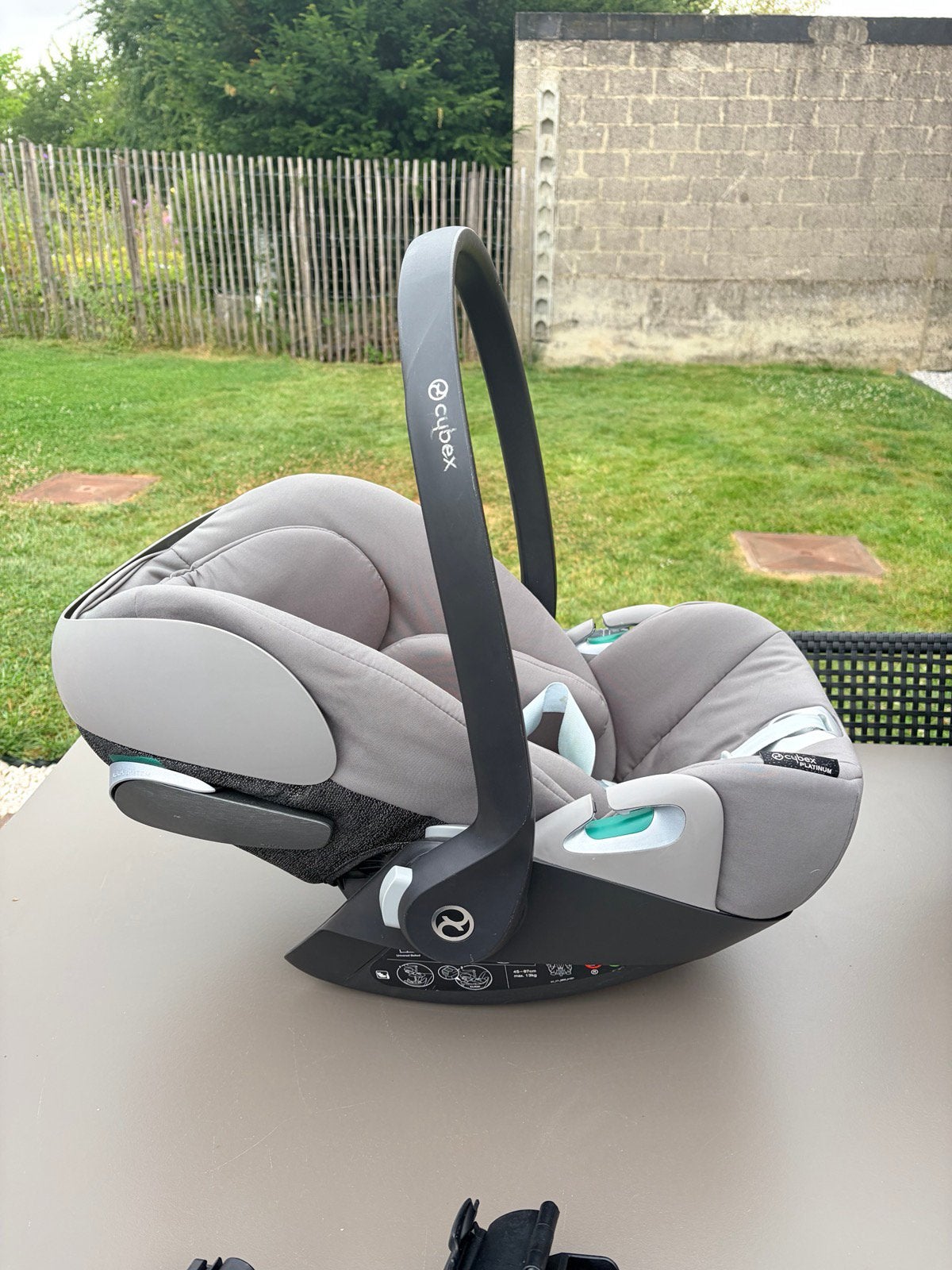 Siege auto bébé Cybex, Verstelbare rugleuning, Zo goed als nieuw, Isofix, Ophalen