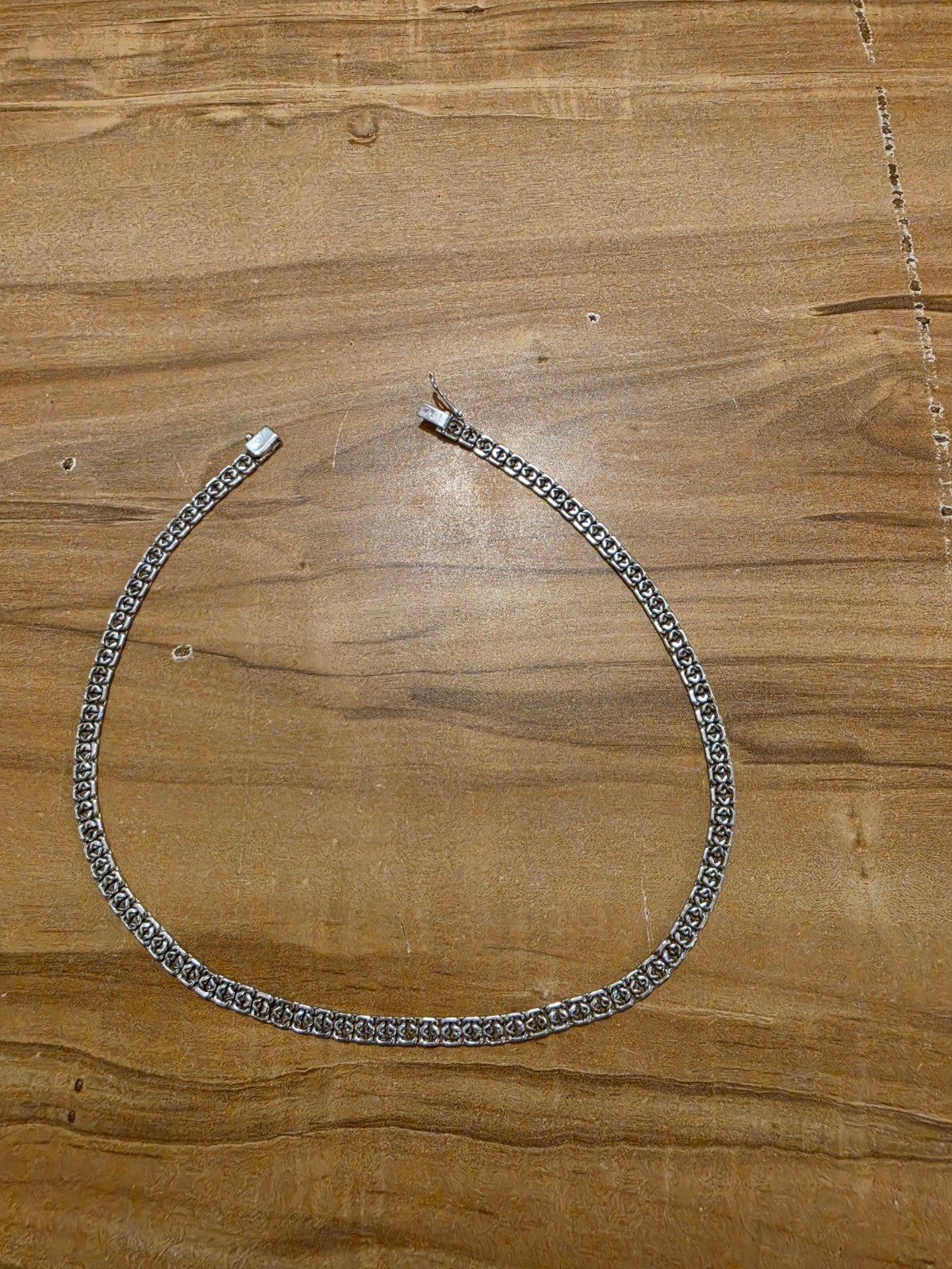 chaine en argent massif, Argent