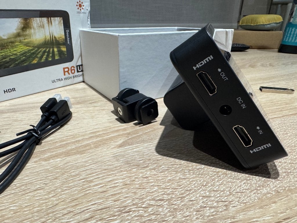 5.5" touchscreen monitor 4k, Computers en Software, Ophalen, HDMI, Touchscreen, Zo goed als nieuw