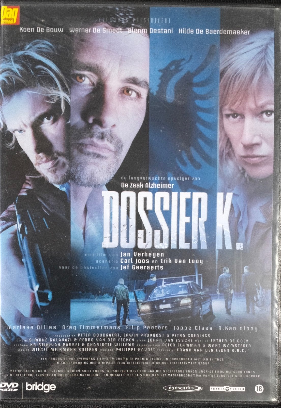 Dossier K, CD & DVD, Grand écran, Thriller, Néerlandais, Comme neuf