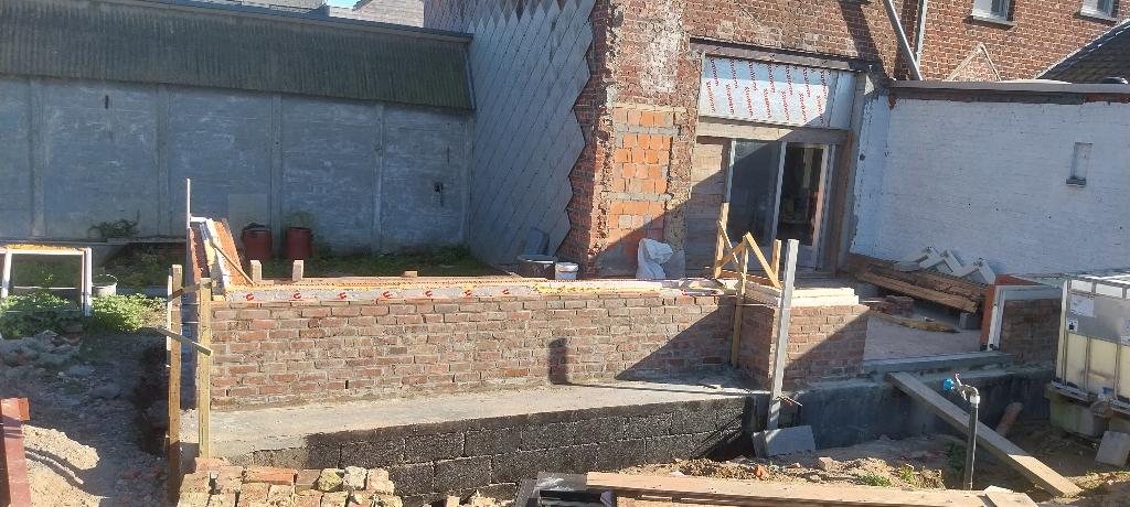 Facade stenen , gevel stenen, Ophalen, Gebruikt