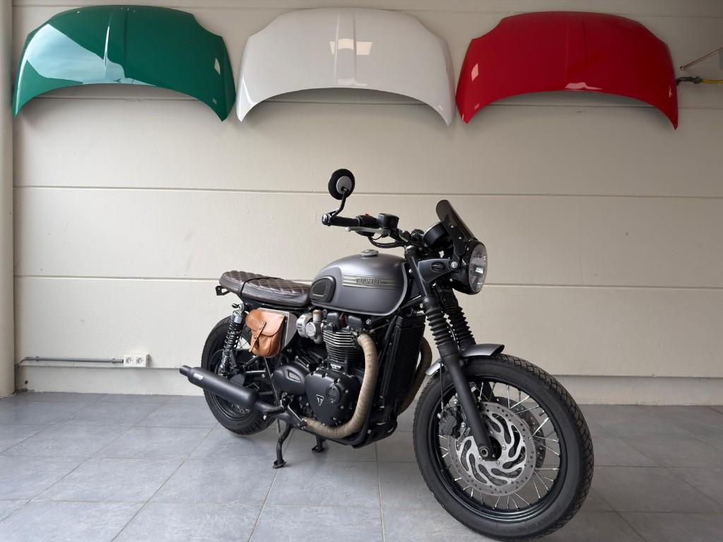 Triumph Bonneville T120, Tourisme, Entreprise, 2 cylindres, Neuf