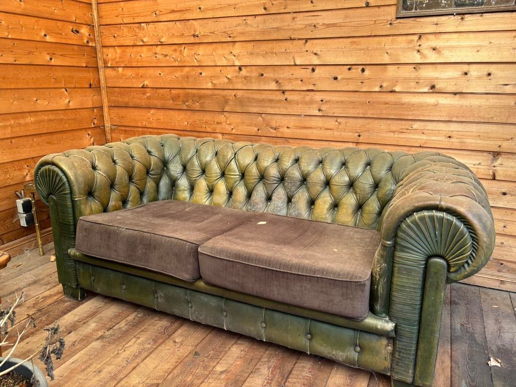 Chesterfield, Huis en Inrichting, Ophalen, Gebruikt, Tweepersoons