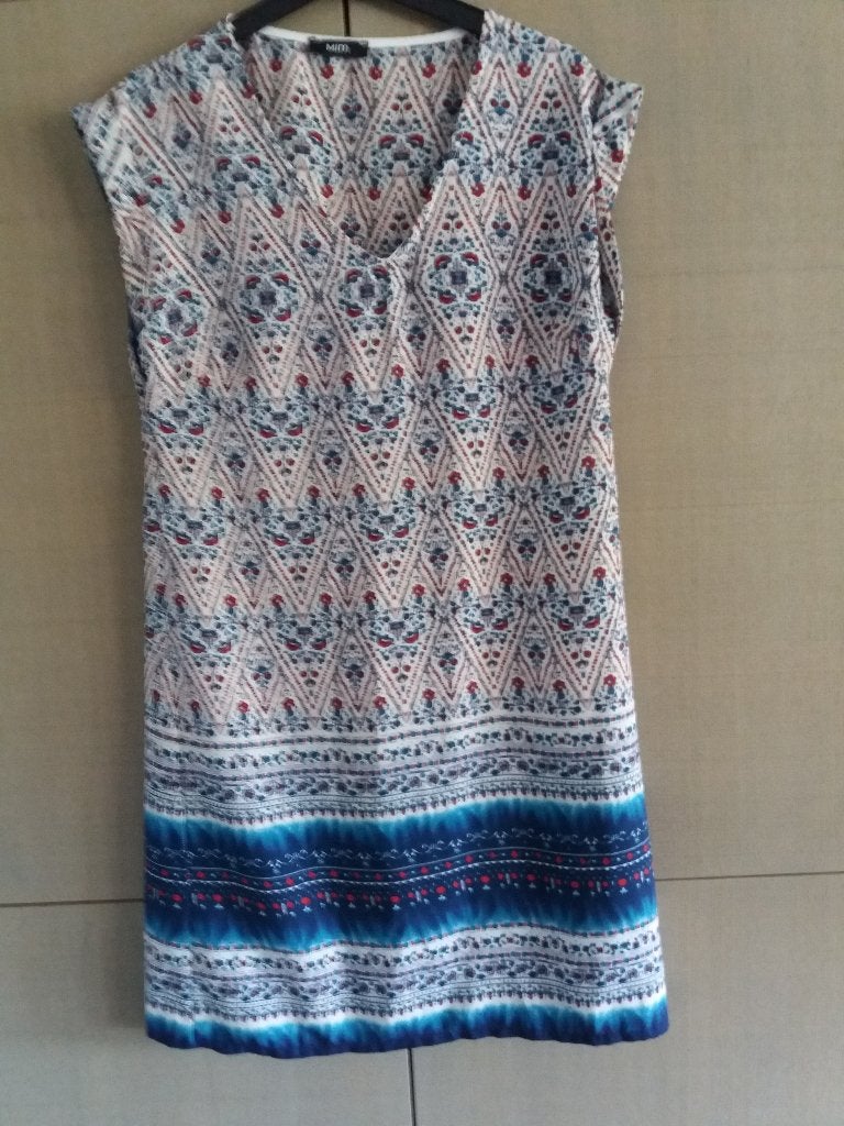 Jurk Mim, maat M, Maat 38/40 (M), Meerkleurig, Ophalen of Verzenden, Zo goed als nieuw