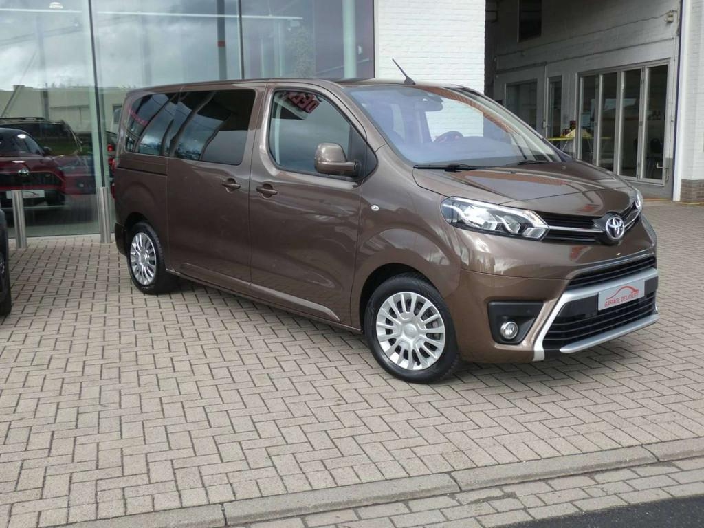 Toyota ProAce Verso 144pk Shuttle 9PL +Camera +GPS +Parkeers, Auto's, Stof, Gebruikt, 9 zetels, Bedrijf