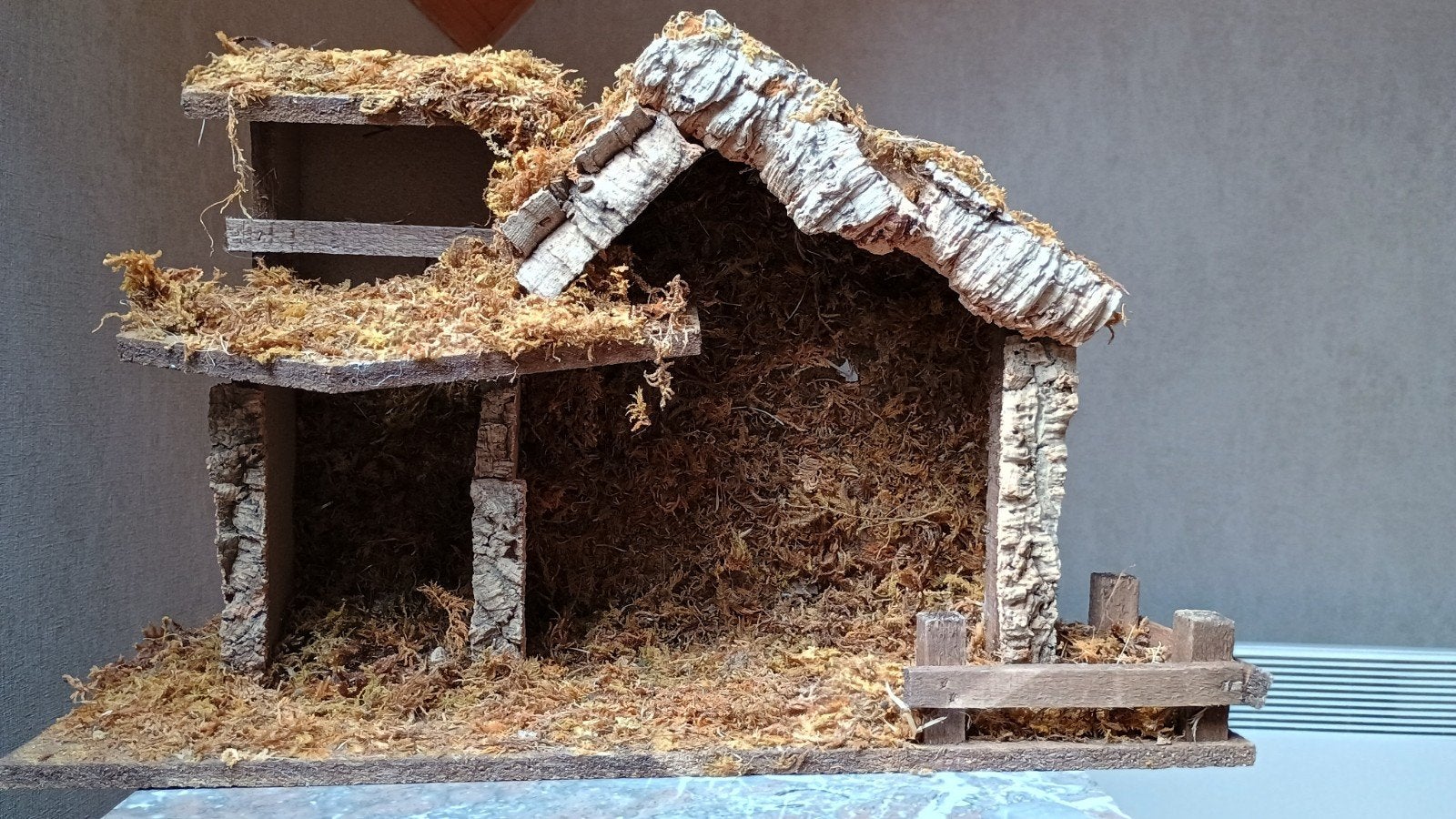 vintage kerststal, Antiek en Kunst, Ophalen of Verzenden