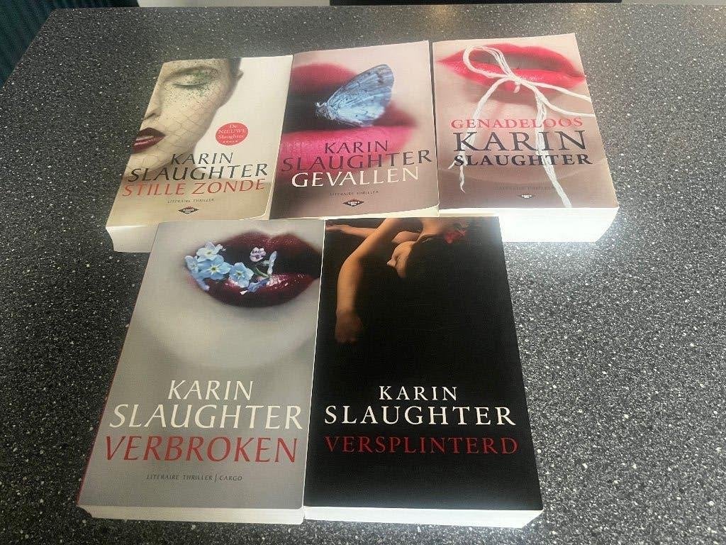 Diverse Karin Slaughter thrillers, Ophalen of Verzenden, Gelezen, Karin Slaughter