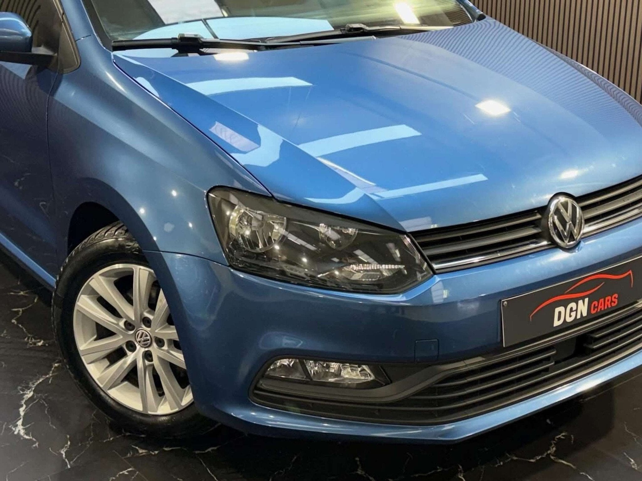Volkswagen Polo Polo 1.4 CR TDi Sportline BMT (bj 2017), Auto's, Volkswagen, Start-stop-systeem, Stof, Gebruikt, Blauw