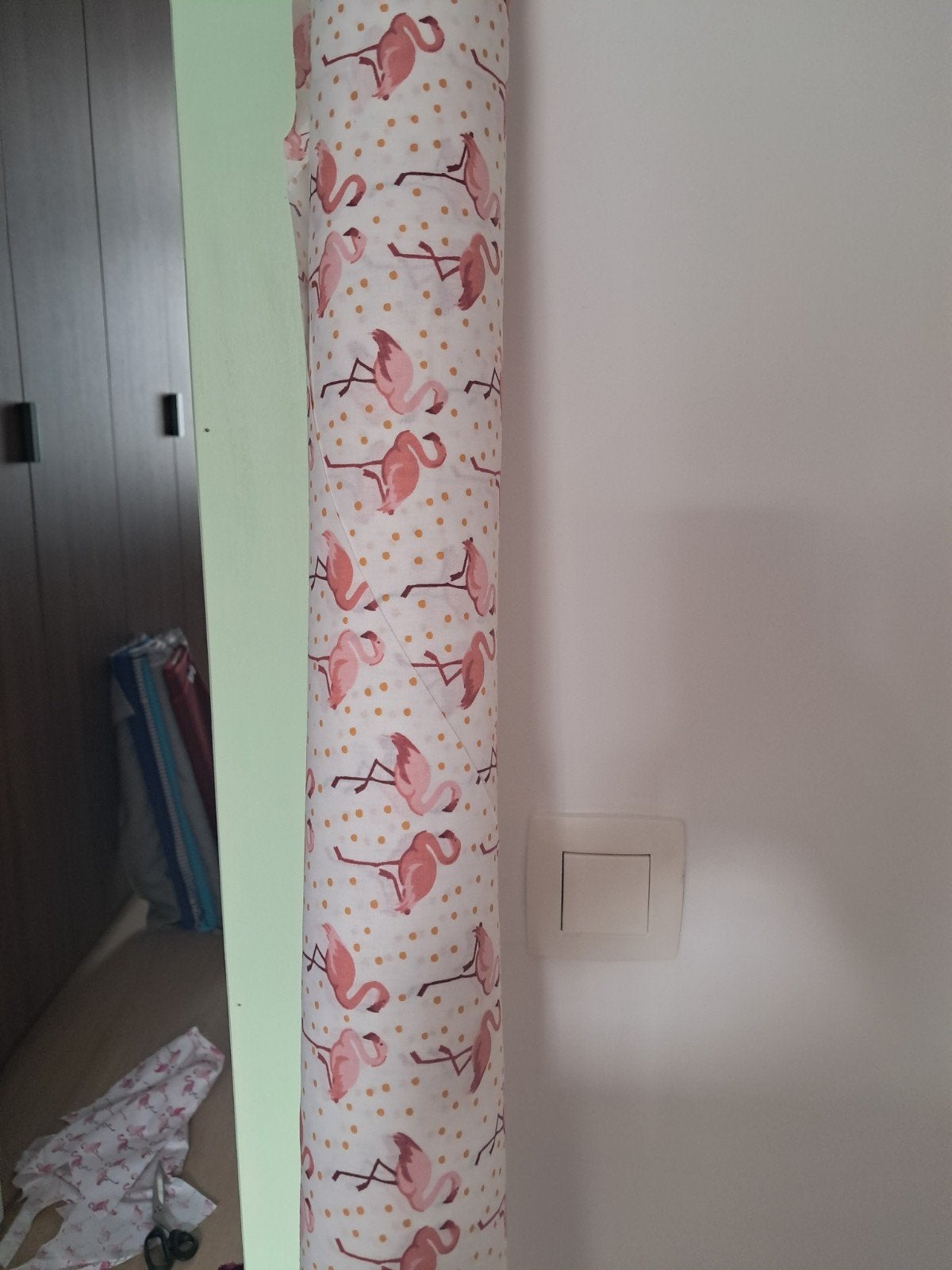 tissu par mètre courant, Neuf, 200 cm ou plus, Autres couleurs, Coton