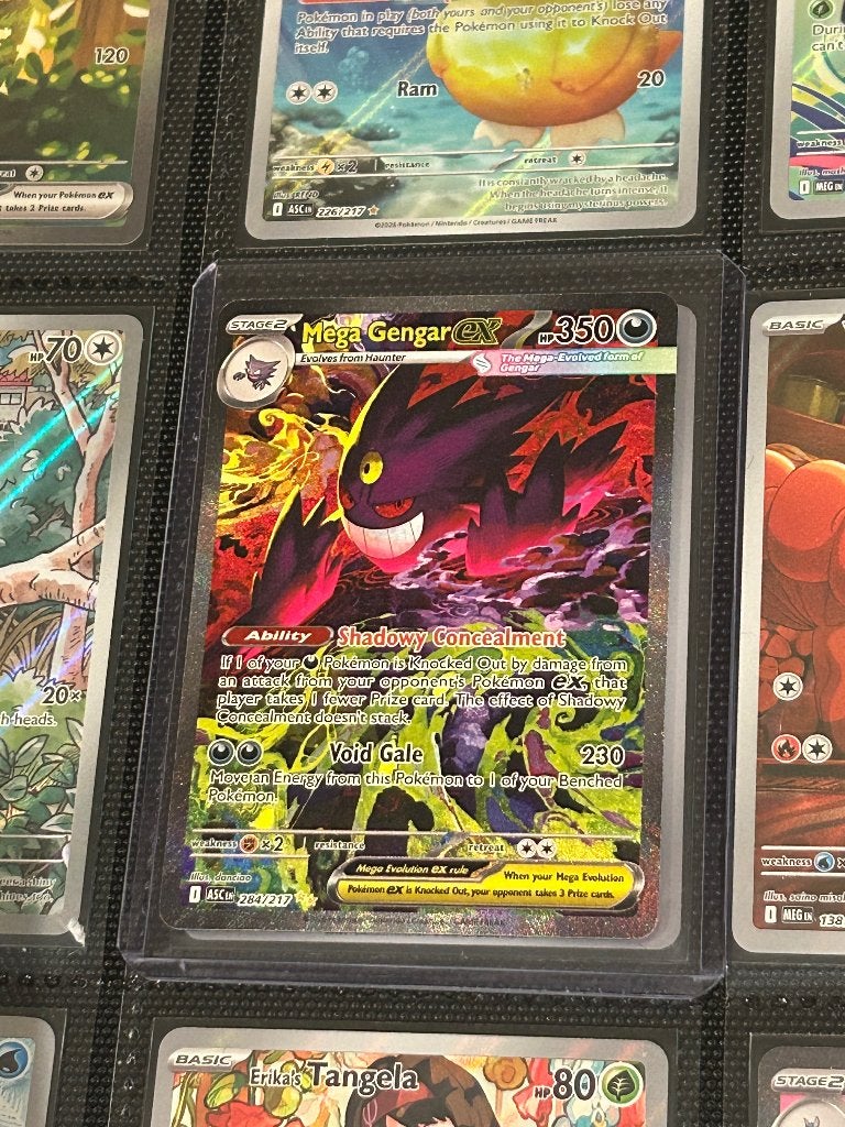 Pokémon Mega Gengar ex 284/217 - Ascended Heroes - English, Enlèvement ou Envoi, Neuf, Cartes en vrac
