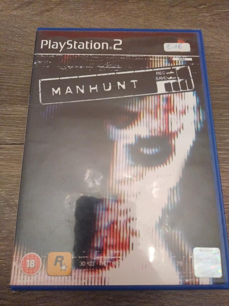 ps2 games manhunt 25euro, ..., Games en Spelcomputers, Ophalen of Verzenden