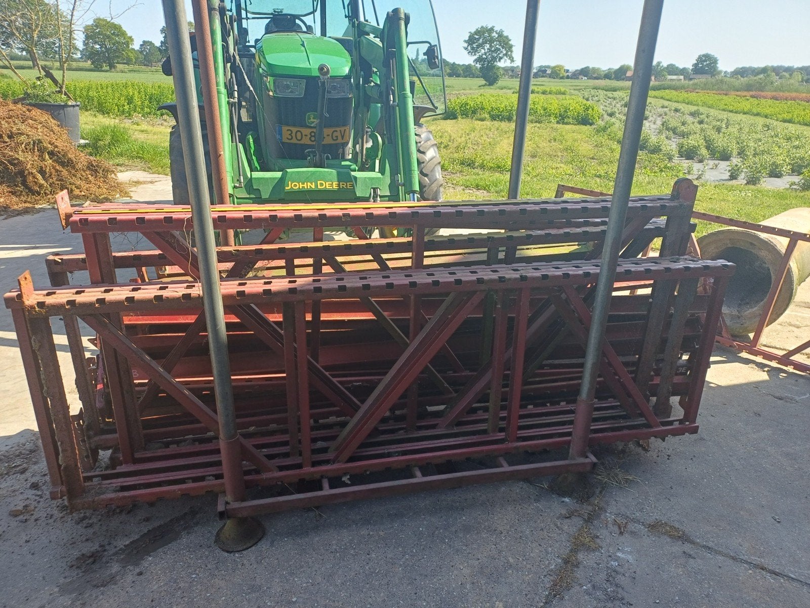 Magazijnstelling rek palletstelling, Ophalen of Verzenden