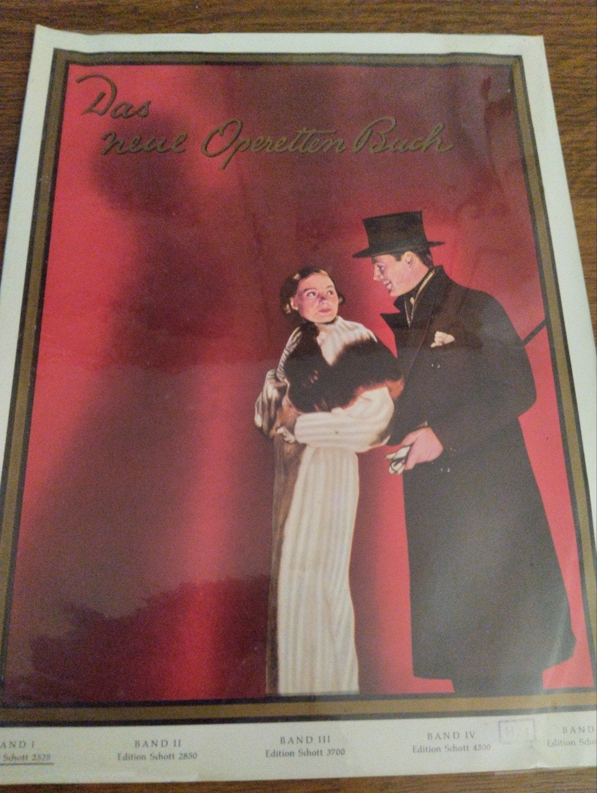Das neue Operetten Buch pour piano, Envoi, Piano