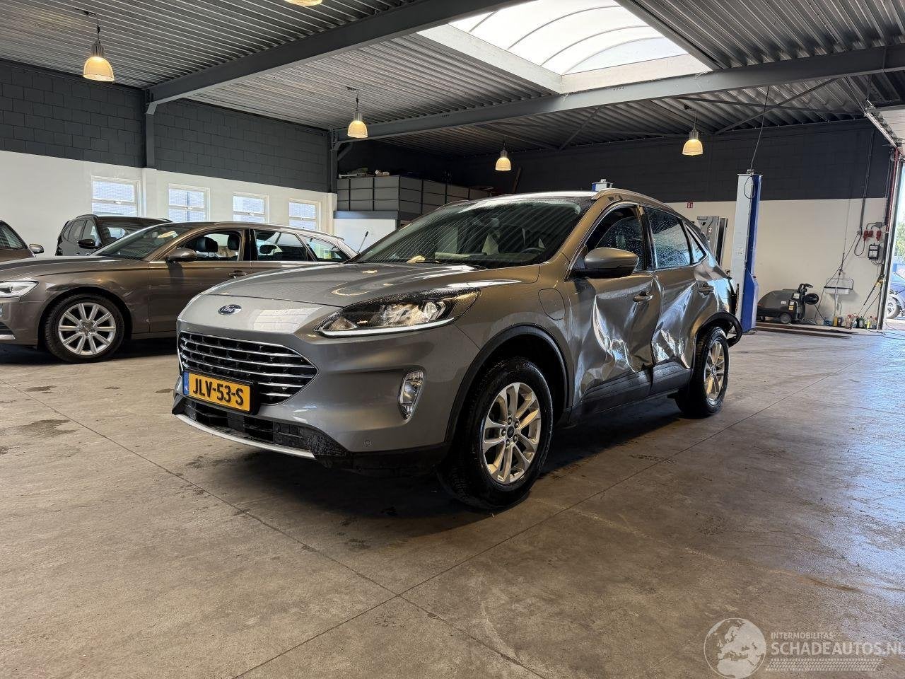 Ford Kuga 2.5 PHEV Titanium 23.000 KM! (bj 2022, automaat), Auto diversen, Ongevalwagen, Automaat, Zilver of Grijs, 2488 cc, Ford-Werke GmbH