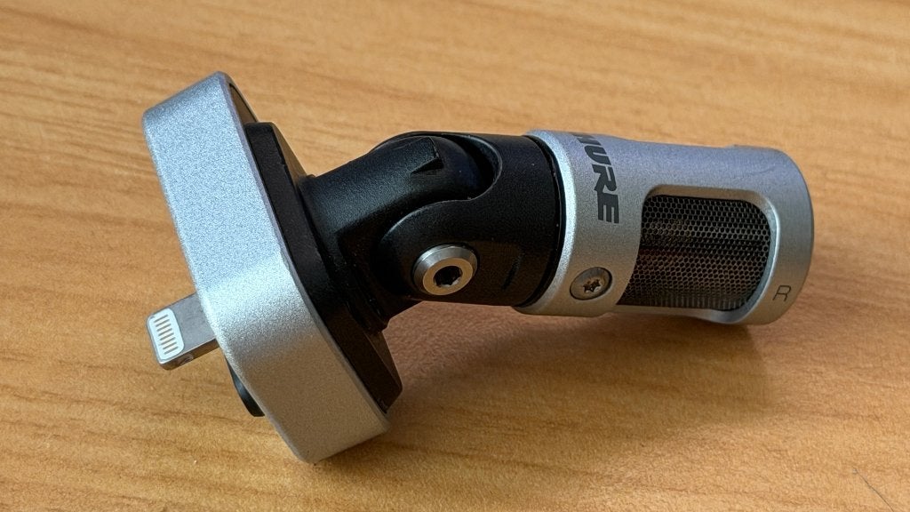 Micro Shure pour iphone (connecteur Lightning), Muziek en Instrumenten, Microfoons, Ophalen, Zo goed als nieuw, Overige typen