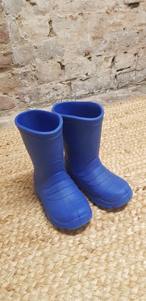 Bottes bleues pluie - 24/25, Garçon ou Fille, Enlèvement, Utilisé, Chaussures