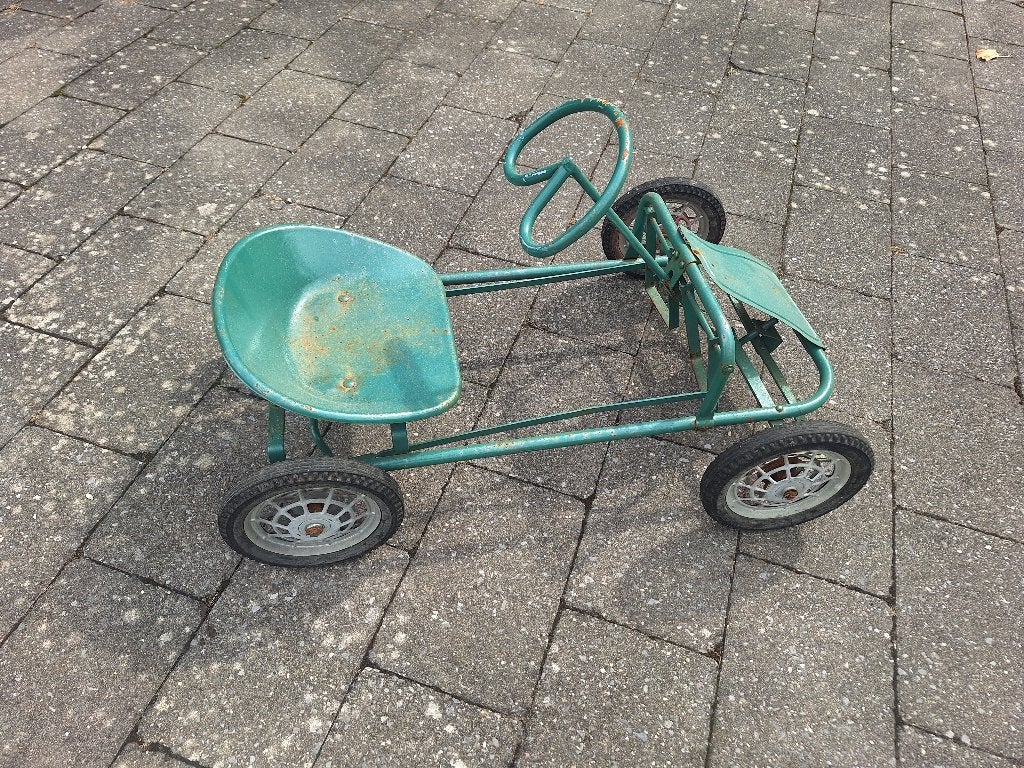 vintage go kart, Ophalen