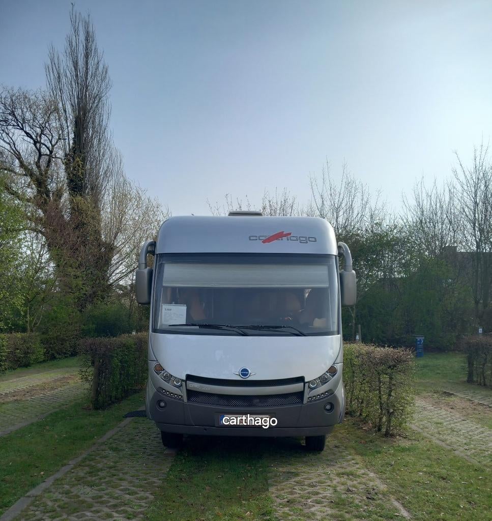 mobilhome carthago chic s plus 52, Caravans en Kamperen, Mobilhomes, Particulier, tot en met 4, Integraal, Carthago, Diesel, Automaat