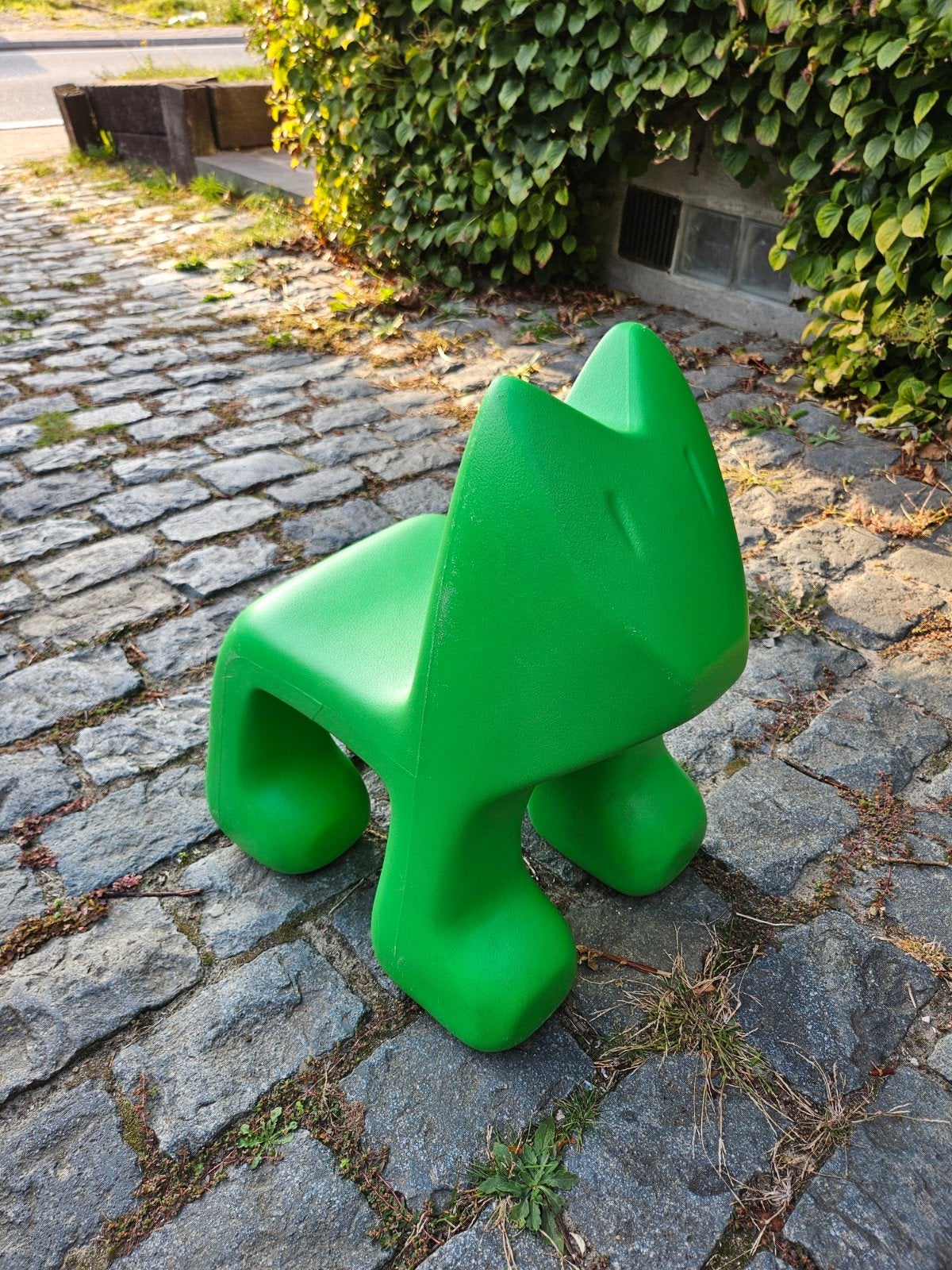 Magis Julian - kinderstoel (de kat), Ophalen