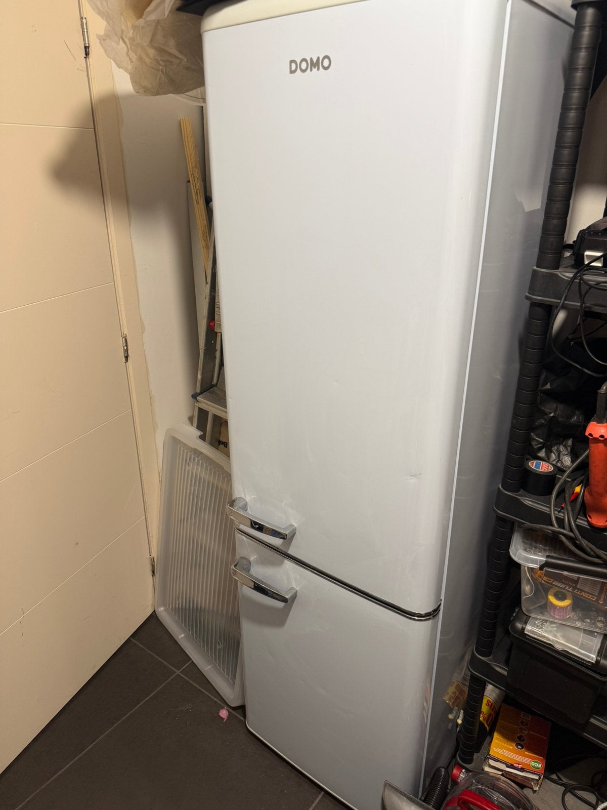 Domo ijskast, Elektronische apparatuur, Koelkasten en IJskasten, Ophalen, Gebruikt, Met vriesvak