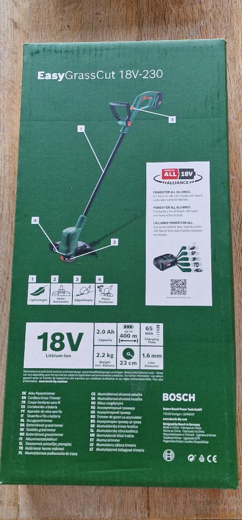 Gras trimmer Bosch, Ophalen of Verzenden, Nieuw, Elektrisch, BOSCH