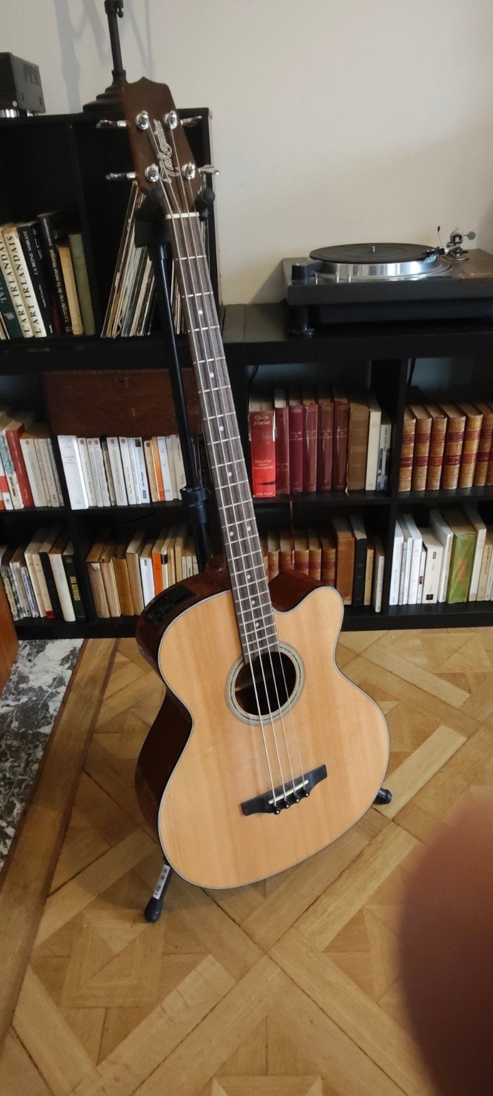 Basse Takamine GB30CE, Musique & Instruments, Instruments à corde | Guitares | Basses, Enlèvement, Utilisé, Acoustique