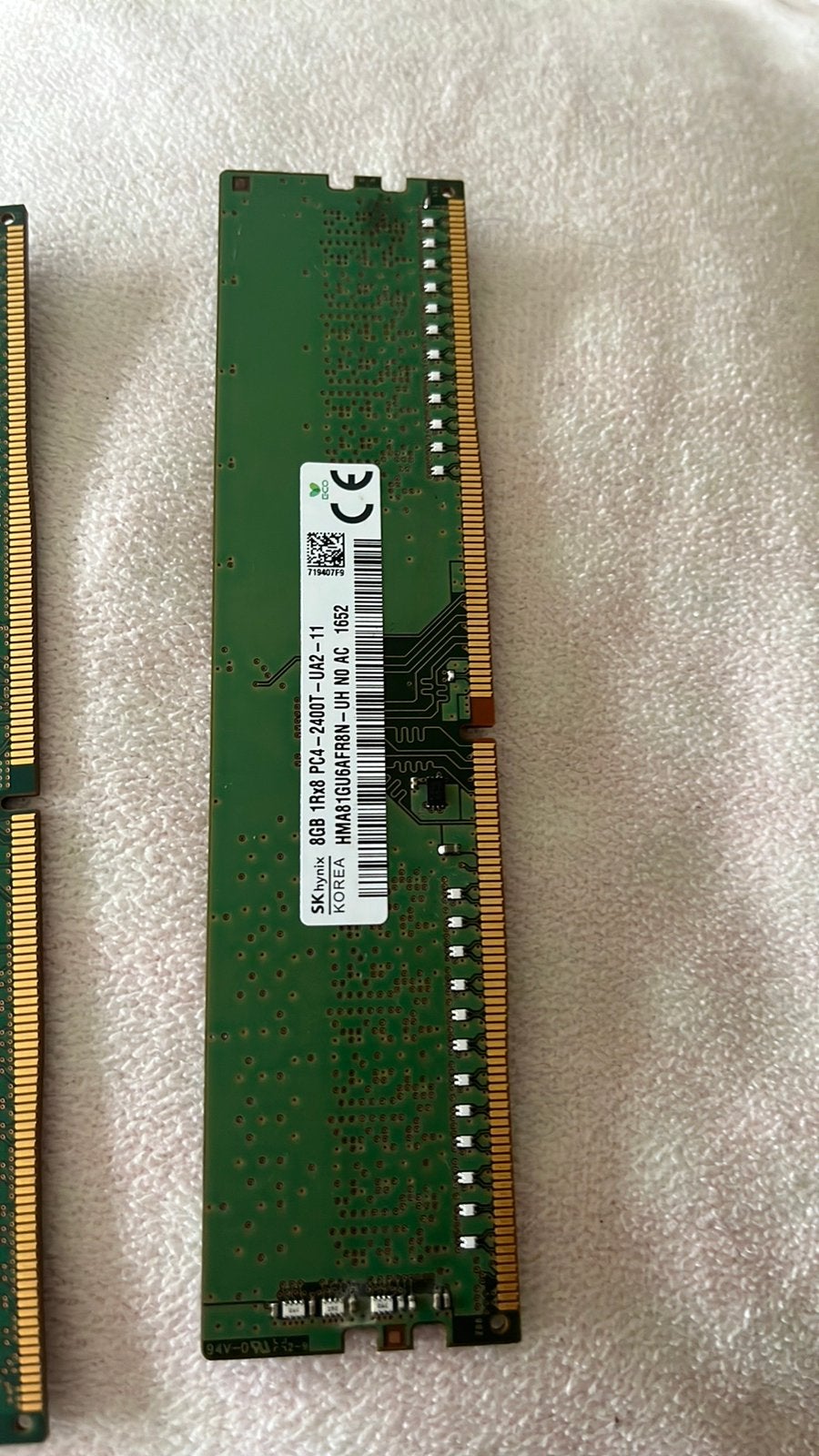 Ram 12 gb ddr4, Computers en Software, RAM geheugen, Ophalen of Verzenden, Zo goed als nieuw, DDR4