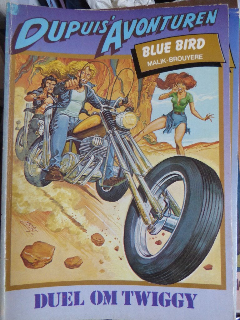 bleu bird , het duel om twiggy ,   dupuis avonturen nr 2, Ophalen of Verzenden