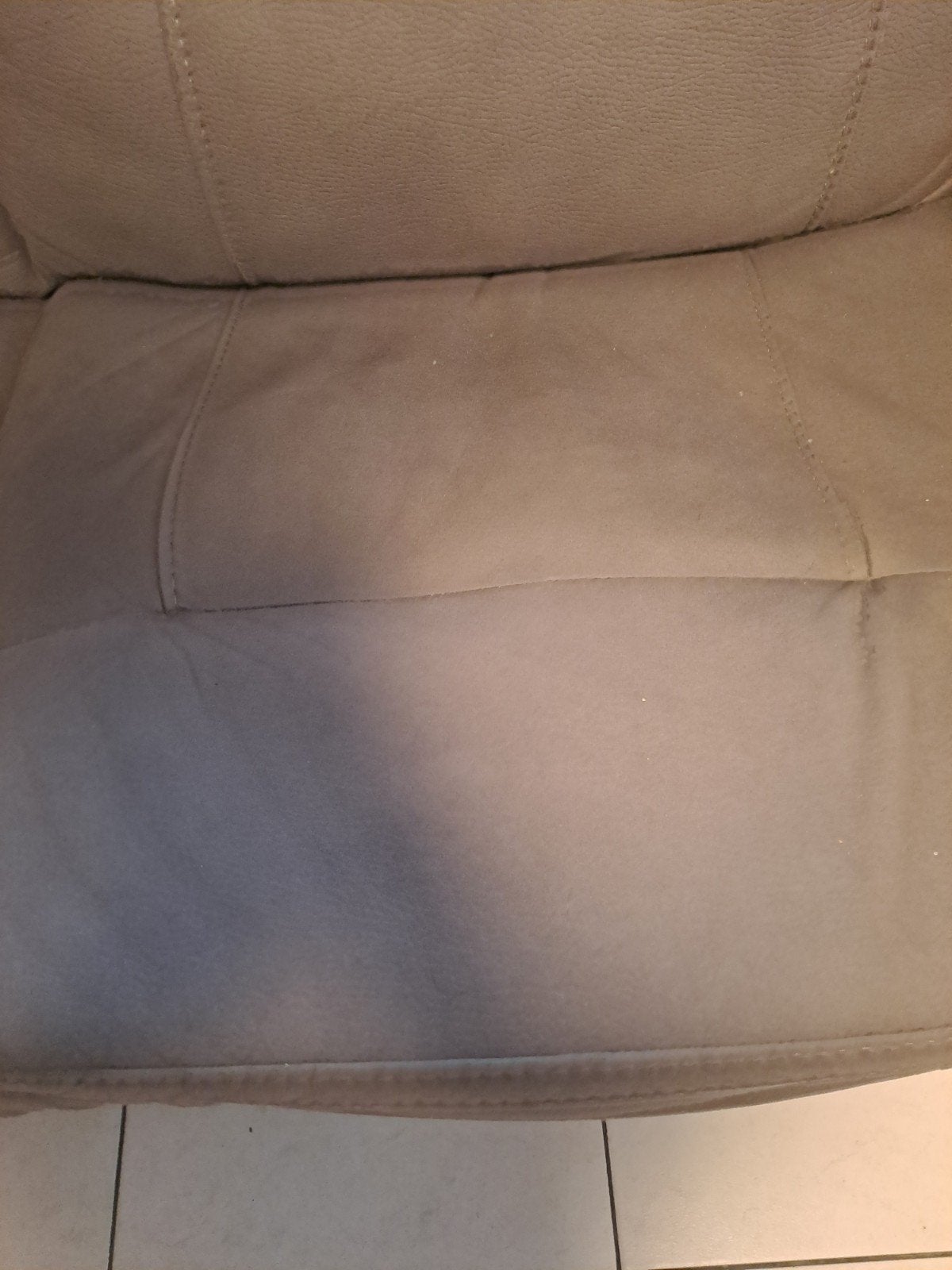 couleur taupe acheter il y'a 3 ans 2 divans 2metres et 1metr, Maison & Meubles, Enlèvement, Gris, Autres matériaux