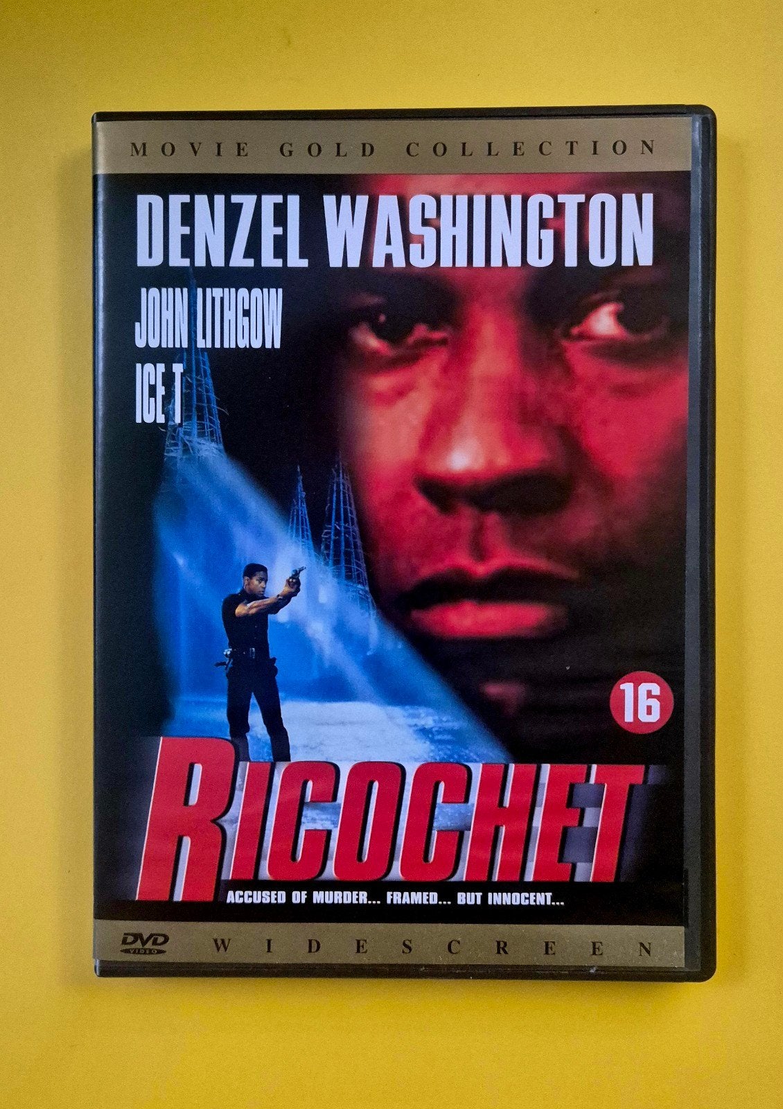 DVD 📀 Ricochet - Denzel Washington 1991 V2, CD & DVD, DVD | Thrillers & Policiers, Enlèvement ou Envoi, Utilisé, Français, Thriller d'action