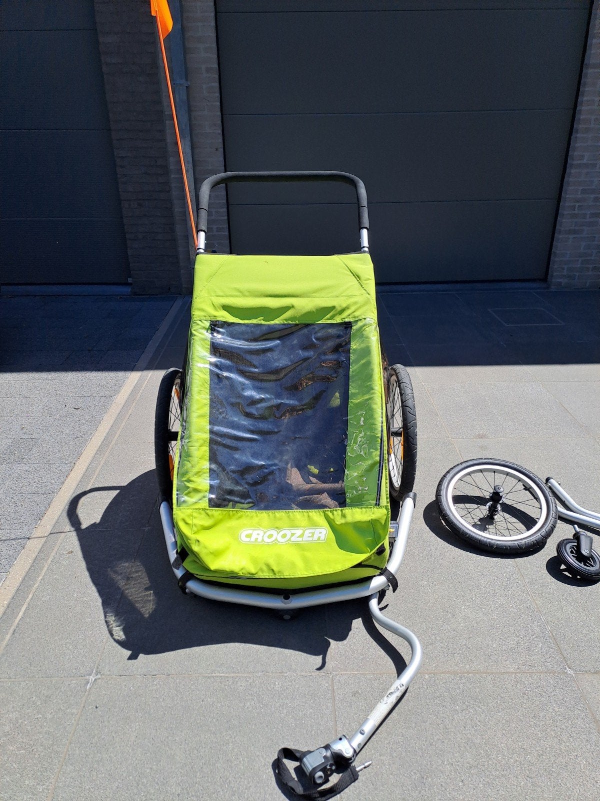 Croozer kids 2, Enlèvement